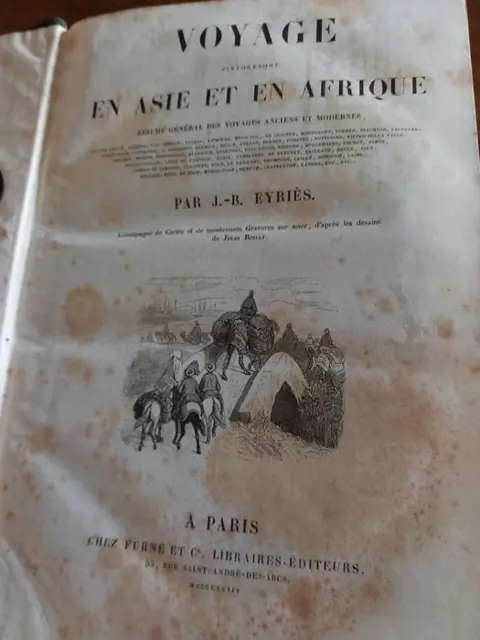 J.B. Eyrès - Voyage pittoresque en Asie et en Afrique - 1839