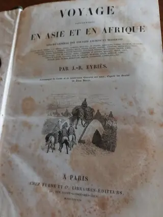 J.B. Eyrès - Voyage pittoresque en Asie et en Afrique - 1839