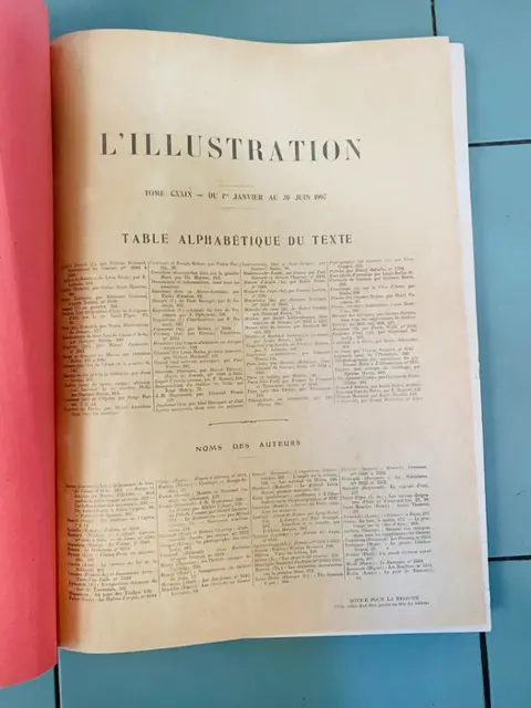 L'Illustration - 1907/1909