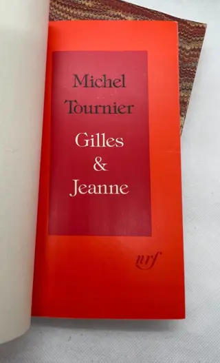 Signé; Michel Tournier - Gilles & Jeanne - 1983