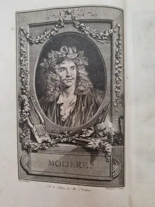 Molière / M. Bret - Oeuvres de Molière - 1773