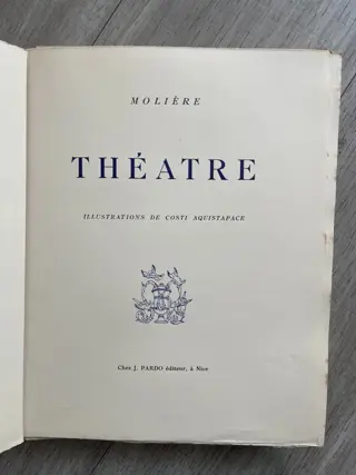 Molière / Costi Aquistapace - Théâtre - 1949