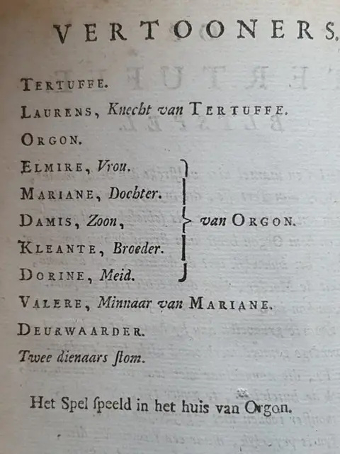 Jacob van Ryndorp - de schynheilige bedrieger - 1733