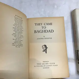 Agatha Christie - They Came To Baghdad; Passenger to Frankfurt; Murder in Mesopotamia - 1958/1970