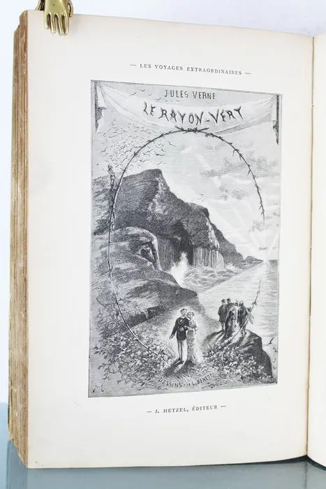 Jules Verne - La Maison A Vapeur. Voyage A Travers L'Inde Septentrionale / Le Rayon-Vert - 1890