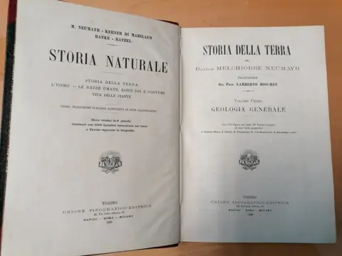 M.Neumaye / Kerner di Marilaun / Ranke / Ratzel - Storia naturale - 1896