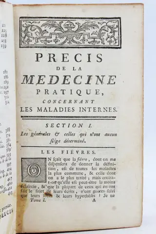 M. Lieutaud - Précis De La Médecine Pratique - 1765