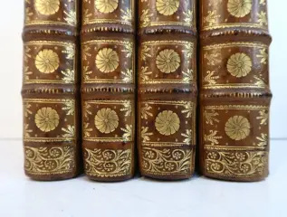 Jean-Baptiste Rousseau /Bernard Picart le Romain - Oeuvres diverses de Mr. de Rousseau & Supplément & Oeuvres Dramatiques de Scarron, Corneille - 1734