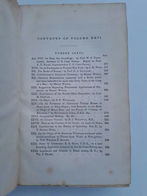 Dana/Gray/Agassiz/Gibbs - American Journal of Science and Arts Vol 26 - 1858