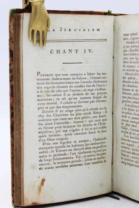 Le Tasse - Jérusalem délivrée - 1792