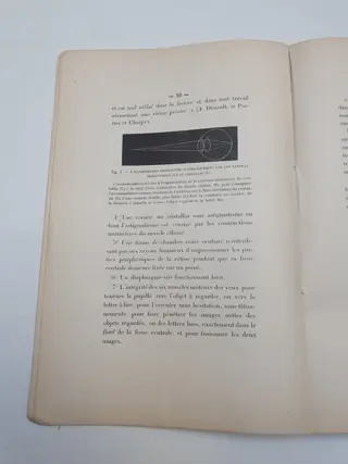 L. Rolland - L’élevage de l’œil du Liseur avant et pendant la lecture - 1909