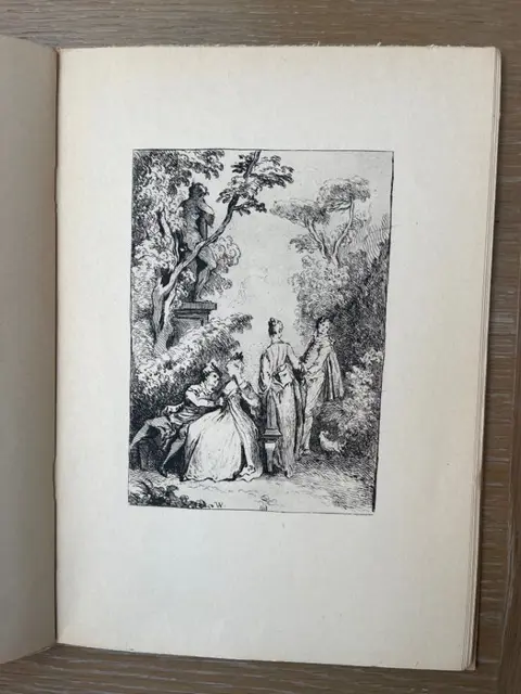 Paul Verlaine / Antoine Watteau - Fêtes Galantes - 1944