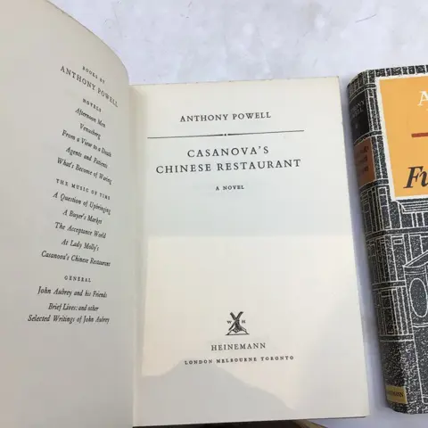 Anthony Powell - Casanova's Chinese Restaurant; Venusberg; Books Do Furnish A Room - 1955/1971