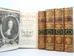 Pierre Corneille / Bernard Picart le Romain - Le Theatre de P. Corneille. Nouvelle édition avec Figures gravées - 1723