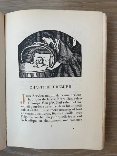 Anatole France / Fernand Siméon - Les Désirs de Jean Servien [1/1000 ex.] - 1924