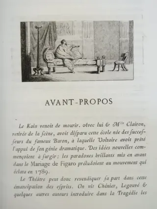 Edmond Denis Manne/ Frédéric Hillemacher - Galerie historique des comédiens de la troupe de Talma.41 portraits sur Chine [Reliure signée] - 1869