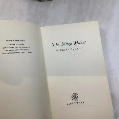 Ayrton; Wyndham-Lewis; Wentworth Day; Bett / Michael Ayrton (ill) - Ayrton designed dustwrappers: The Maze Runner; English Myths; Ghosts and Witches; The Human Age - 1952/1967