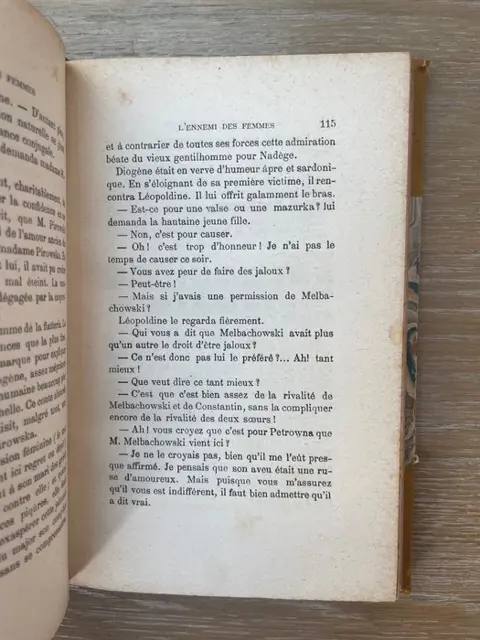 Sacher Masoch - L'Ennemi Des Femmes - 1894