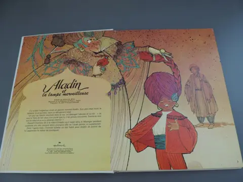 Aladin et la Lampe merveilleuse. 4 Disney Hallmark Pop Up books