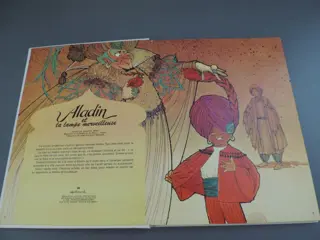 Aladin et la Lampe merveilleuse. 4 Disney Hallmark Pop Up books