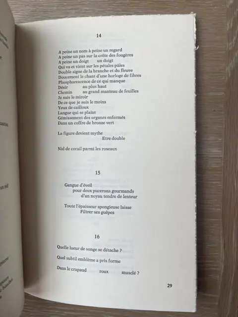 Signé; André Miguel - Oeil Immense - 1971