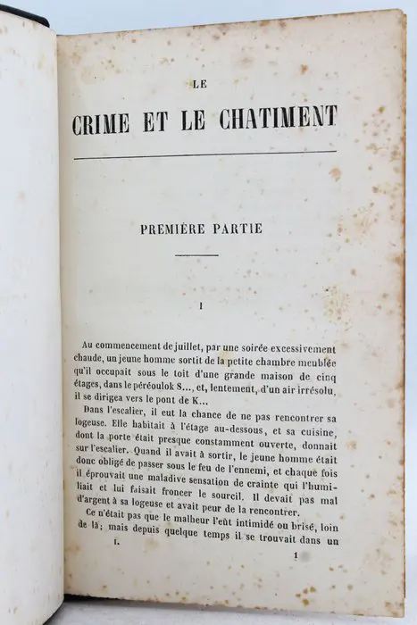 Dostoievsky - Le Crime et le Châtiment - 1884