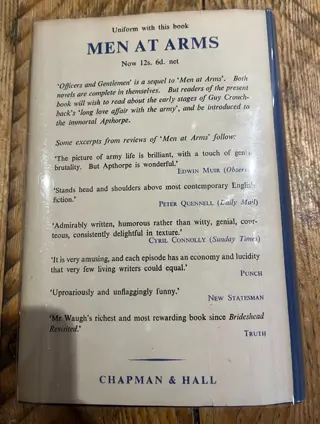 Evelyn Waugh - Officers and gentlemen - 1955