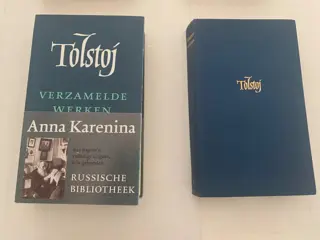 L.N. Tolstojen F.M. Dostojevski - Lot met 6 uitgaven uit de reeks Russische Bibliotheek - 1966/2019