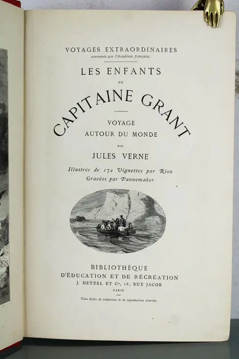 Jules Verne - Les Enfants du Capitaine Grant - 1883