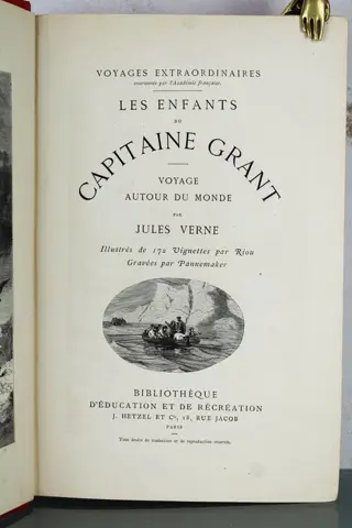 Jules Verne - Les Enfants du Capitaine Grant - 1883