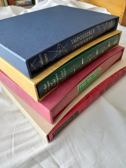 Four important travelogues published by the Folio Society - 1974/2009