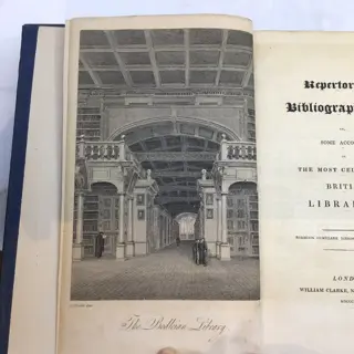 William Clarke - Repertorium Bibliographicum; or some account of the most celebrated British Libraries - 1819