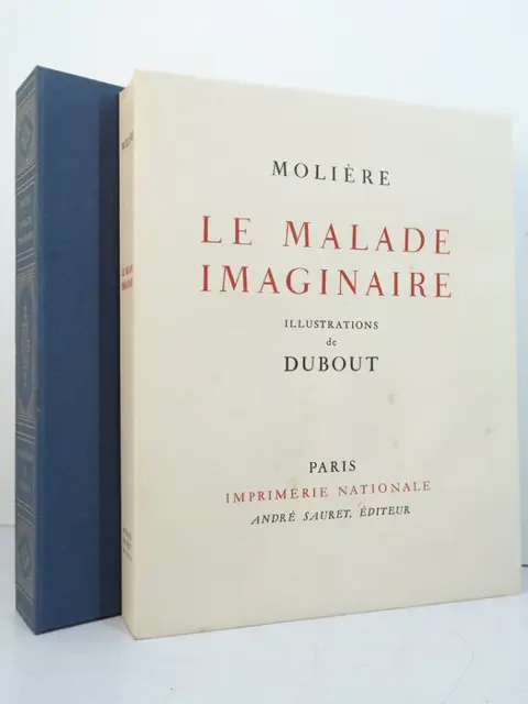 Molière / Albert Dubout - Le Malade imaginaire - 1954