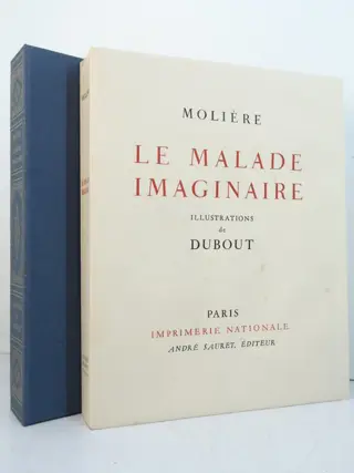Molière / Albert Dubout - Le Malade imaginaire - 1954