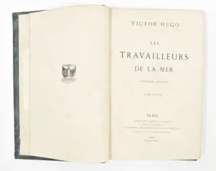 Victor Hugo - Les Travailleurs de la Mer - 1866
