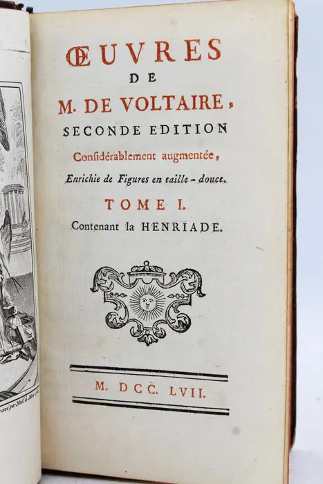 Voltaire - Œuvres de M. de Voltaire - 1757