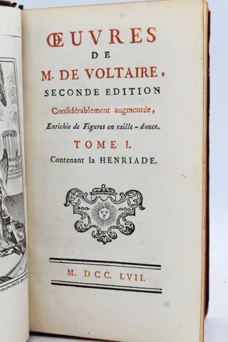 Voltaire - Œuvres de M. de Voltaire - 1757