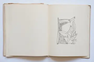Signé; Amy Bakaloff / Oscar Dominguez - Sombre est noir [orné d'une gravure à l'eau-forte de Dominguez] - 1945