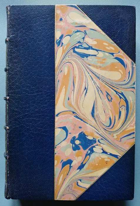 Léo Rouanet ; Bretault [encuadernador] - Intermèdes espagnols (entremeses) du XVIIe siècle [1 de 2 sobre papel Japón] - 1897