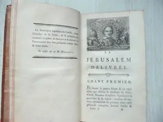 Torquato Tasso - Jérusalem délivrée, poëme Héroique - 1784