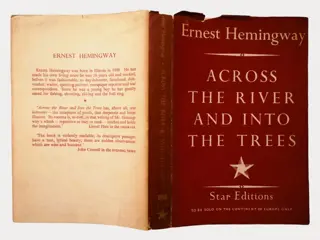 Ernest Hemingway - Across the River and into the Trees - 1950