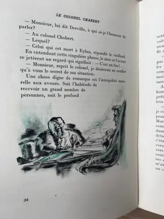 Honoré de Balzac / Duteurtre - Le Colonel Chabert - 1946