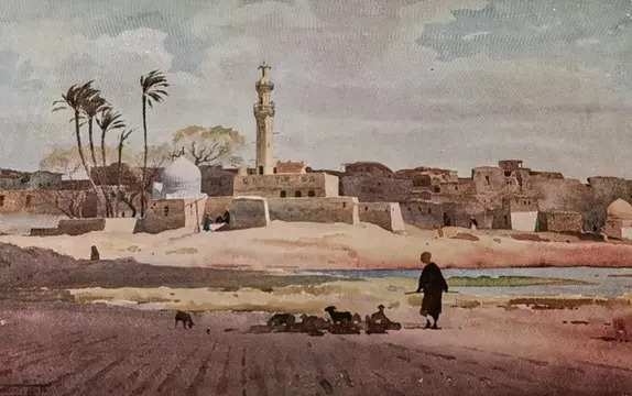 Robert Talbot Kelly - Egypt Painted and Described - 1910