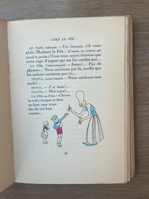 Maurice Maeterlinck / Jacques Touchet - L'Oiseau Bleu - 1931