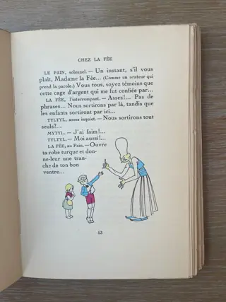 Maurice Maeterlinck / Jacques Touchet - L'Oiseau Bleu - 1931