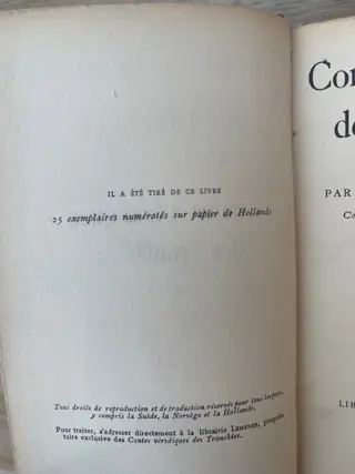 Charles Clément - Contes Véridiques des Tranchées [1914-1915] par un groupe de Poilus - 1915