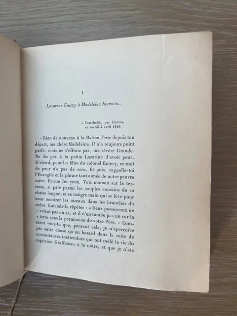 Paul Bourget - Lazarine - 1917