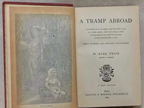 Mark Twain - A Tramp Abroad - 1889