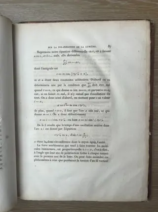 Jean Baptiste Biot - Memoires de la classe des sciences mathématiques et physiques de l'Institut Impérial de France 1812 - 1814