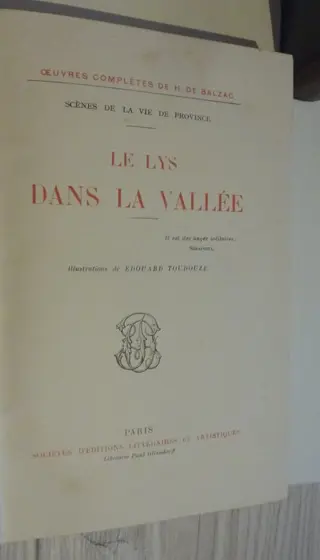Honoré de Balzac - Oeuvres complètes - 1926/1930
